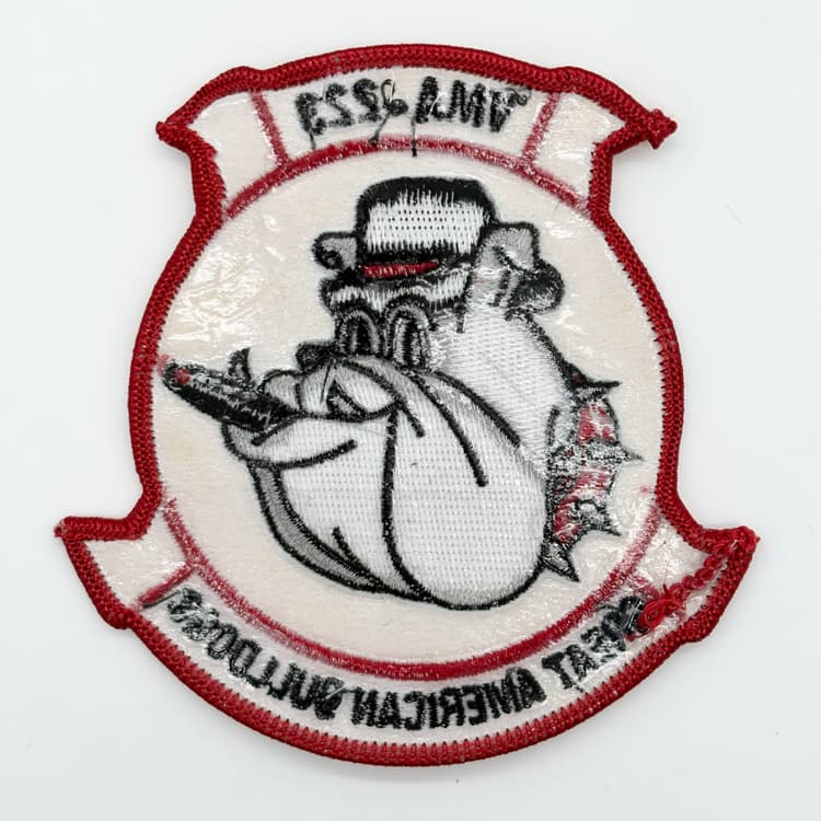 VMA-223 Great American Bulldogs Patch – Embroidered, Sew On
