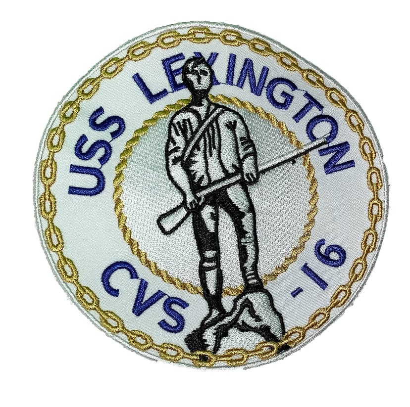 USS Lexington CVS-16 Patch – Sew On