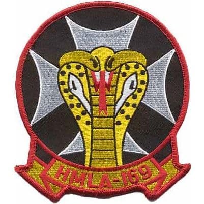 HMLA-169 Vipers Squadron Patch –Sew On