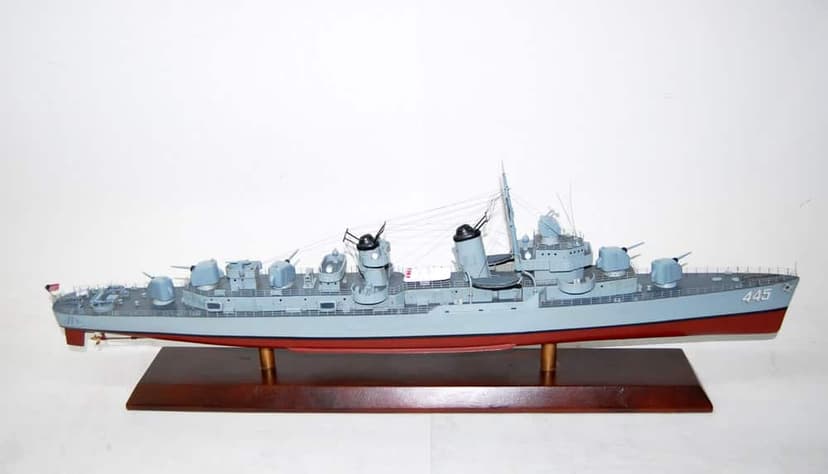 USS Fletcher (DD-445) Destroyer Model