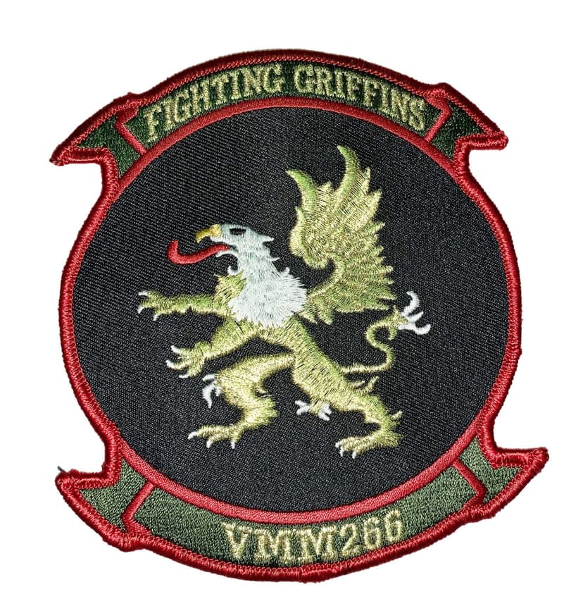 VMM 266 Fighting Griffins Squadron Patch – Sew On