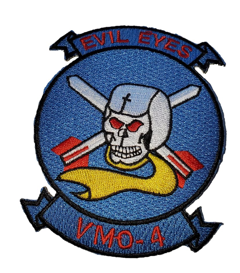VMO-4 Evil Eyes Squadron Patch – Sew On