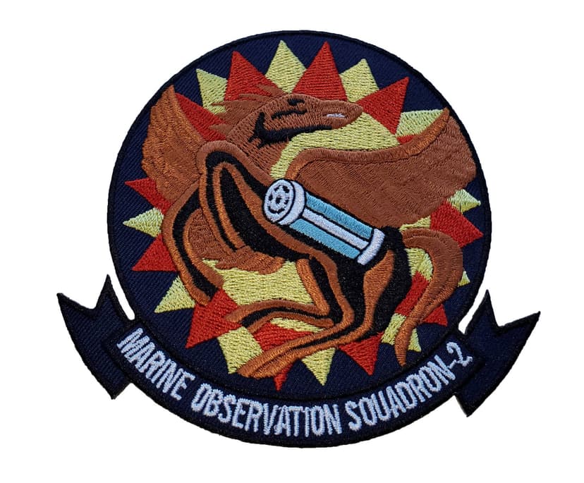 VMO-2 1970's Squadron Patch –Sew On