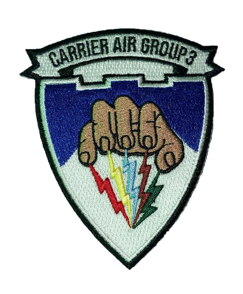 Carrier Air Group Three Patch – Sew On