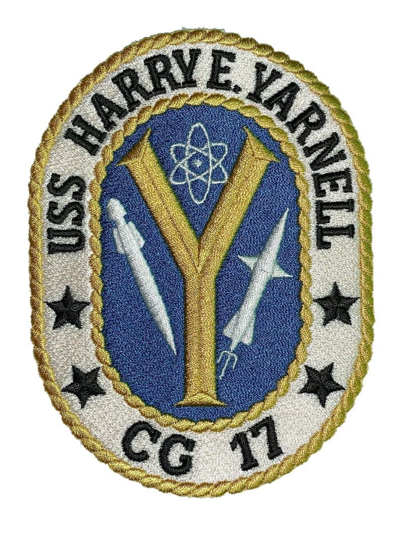 USS HARRY E. YARNELL CG-17 Patch – Sew On