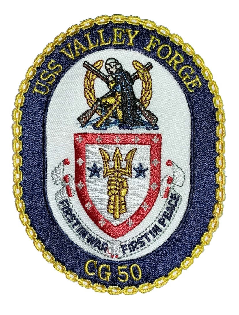 USS VALLEY FORGE CG-50 Patch – Sew On