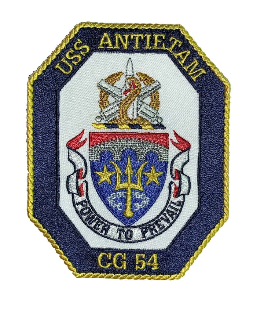 USS ANTIETAM CG-54 Patch – Sew On