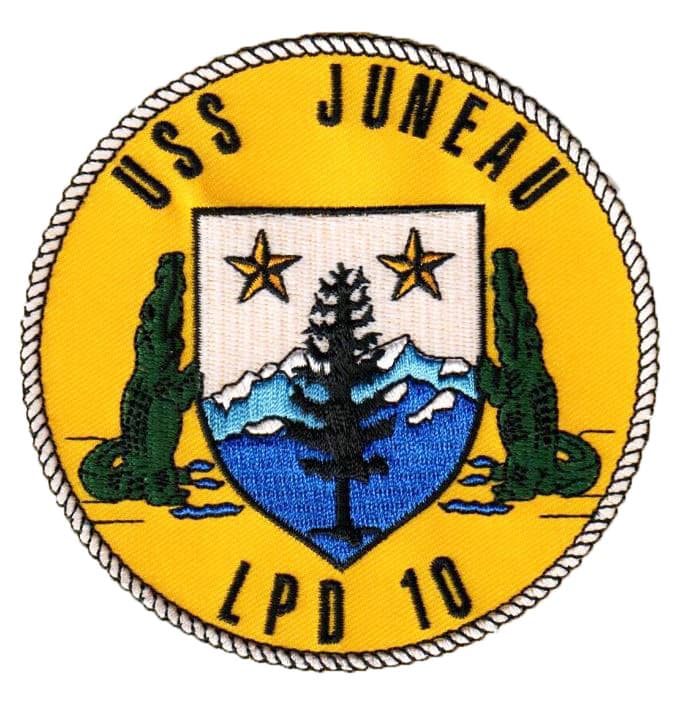 USS JUNEAU LPD-10 Patch – Sew On