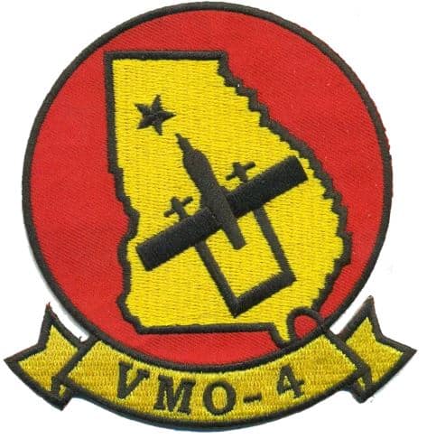 VMO-4 Georgia Squadron Patch –Sew On