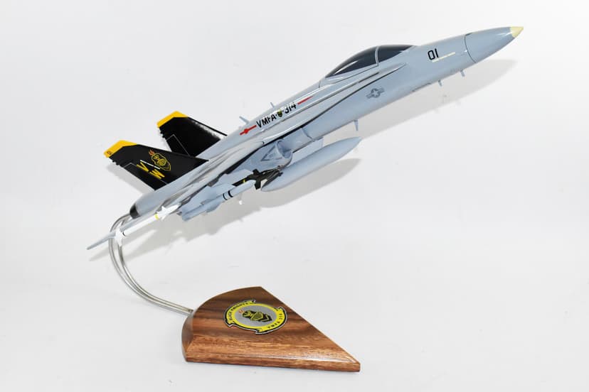 VMFA-314 Black Knights F/A-18C Model,