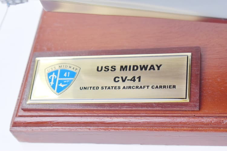 USS Midway (CV-41) Aircraft Carrier Model