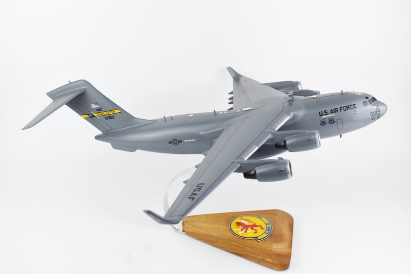 16th Airlift Squadron 'Spirit of Berlin' (Charleston) C-17 Model