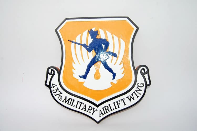 437th Airlift Wing Plaque