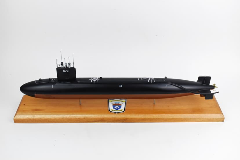 USS Pintado SSN-672 Submarine Model