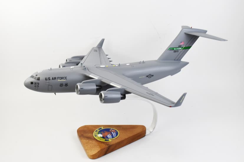 97th Airlift Squadron Fightin' Roos (McChord AFB) C-17 Model