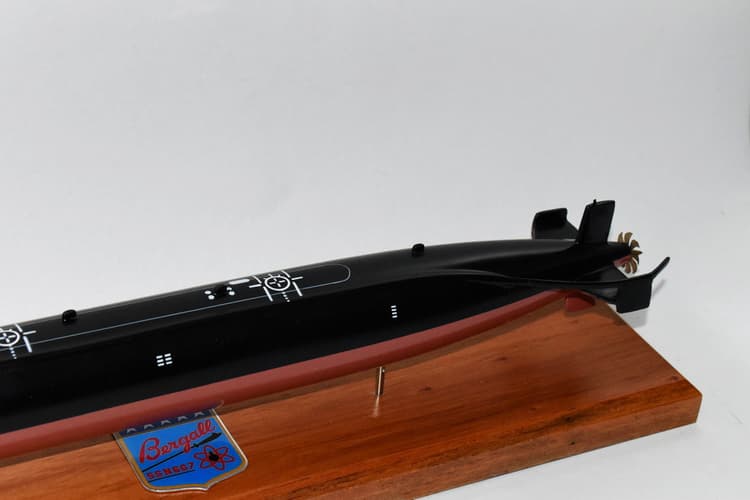 USS Bergall SSN-667 Submarine Model