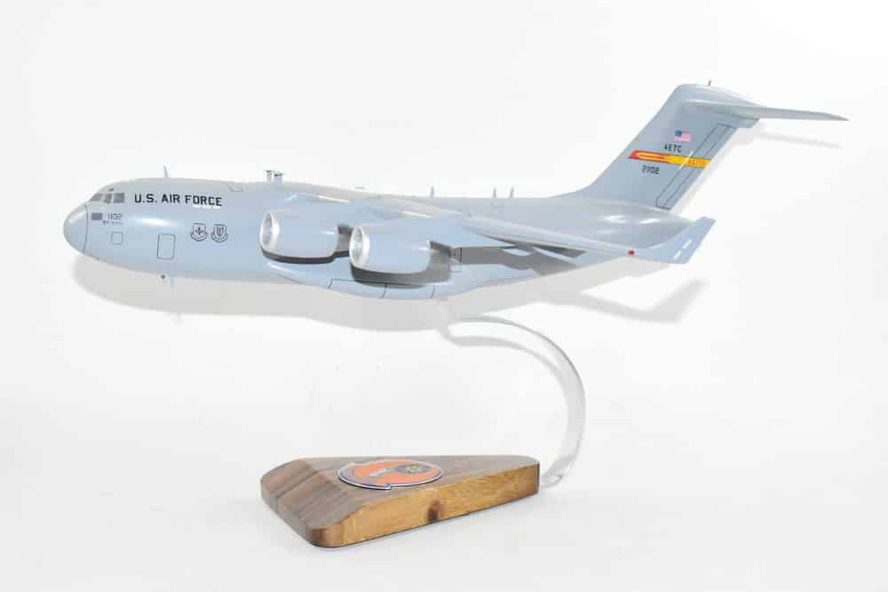 58th Airlift Squadron Moose (Altus) C-17 Model