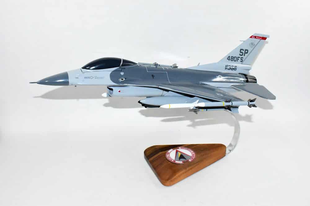 480th Fighter Squadron F-16 Fighting Falcon Model480th Fighter Squadron F-16 Fighting Falcon Model
