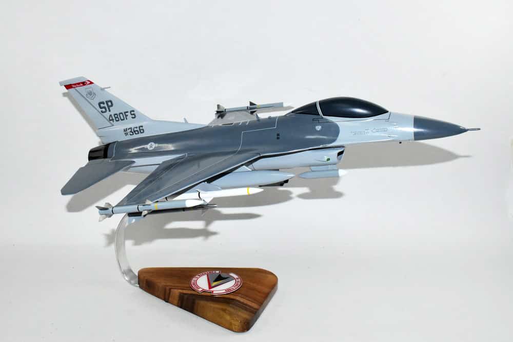 480th Fighter Squadron F-16 Fighting Falcon Model