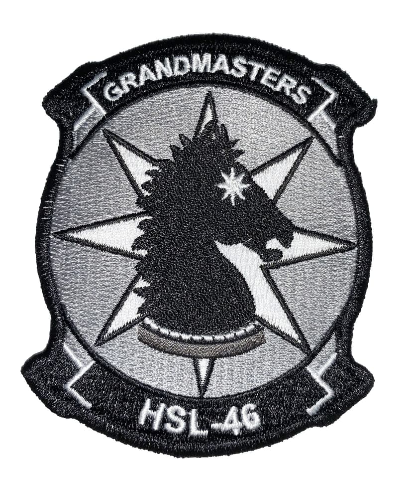 HSL-46 Grandmasters Squadron Patch –Sew On