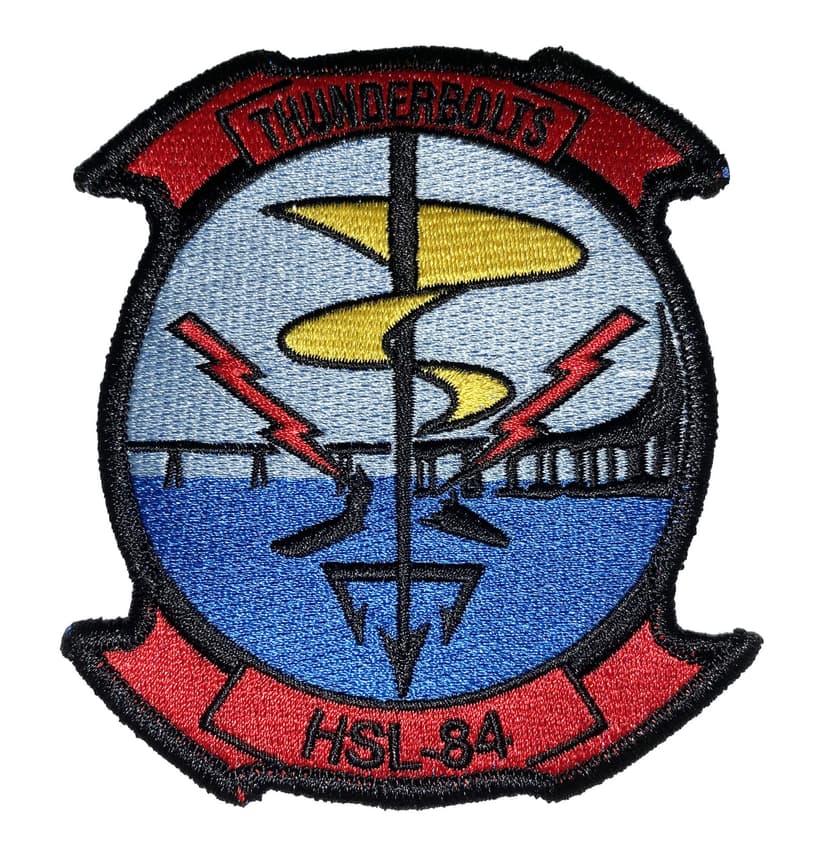 HSL-84 Thunderbolts Squadron Patch –Sew On