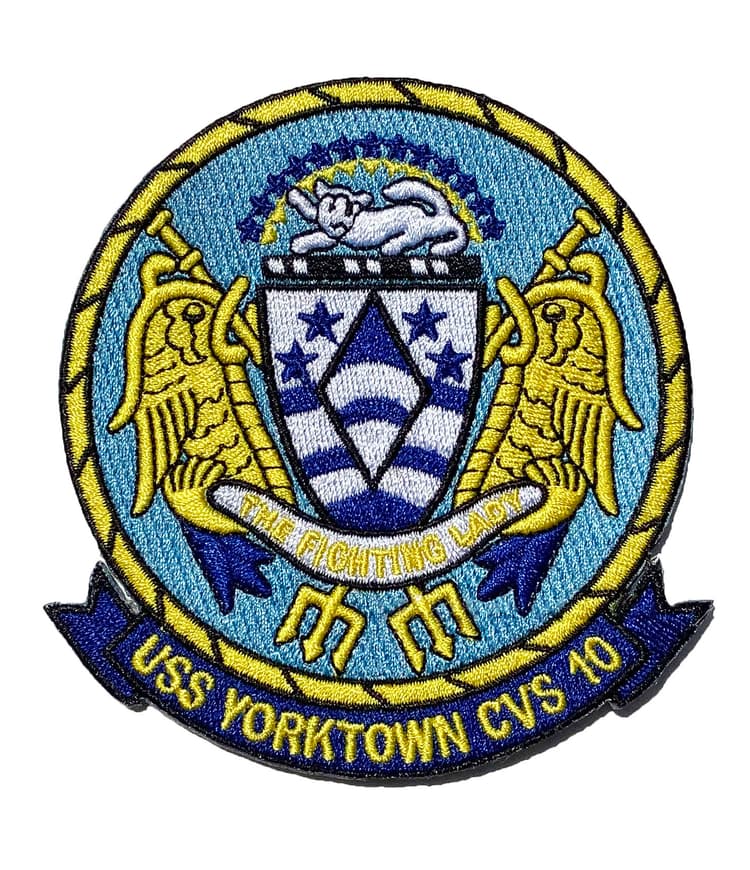 USS Yorktown (CVS-10) Patch – Sew On