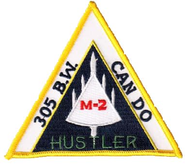 305th B.W. CAN DO M-2 HUSTLER Patch – Sew On