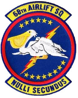 68th Airlift Squadron Patch – Sew On
