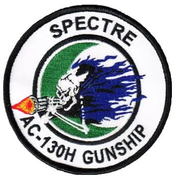SPECTRE AC-130H GUNSHIP Patch – Sew On