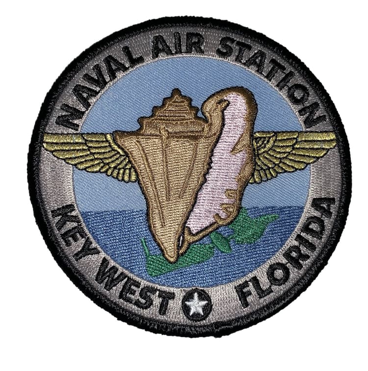 NAS Key West Patch – Sew On