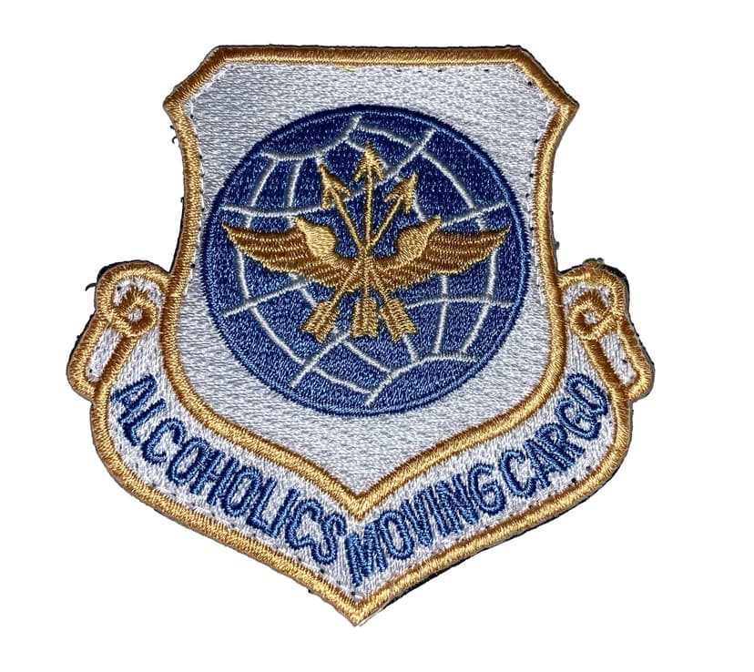 Alcoholics Moving Cargo Patch – Sew On