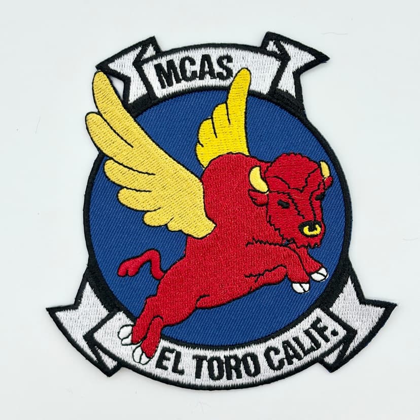 MCAS El Toro Patch – Sew On / Iron on, 4.5 in