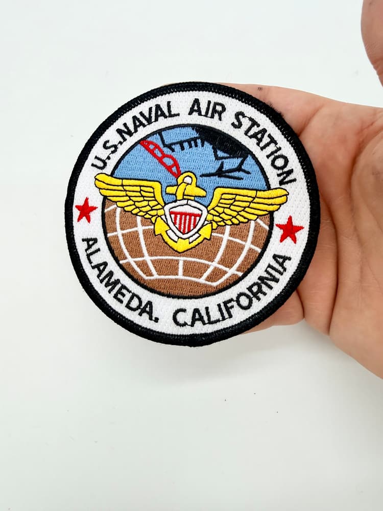NAS Alameda Patch – Sew On, 4 in