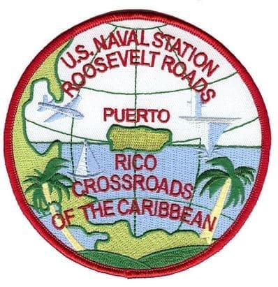 NAS Roosevelt Road Patch – Sew On