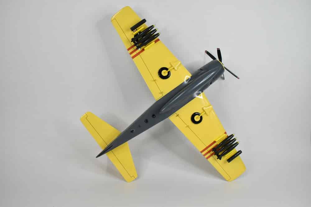 VA-35 Black Panthers A-1H Skyraider Model