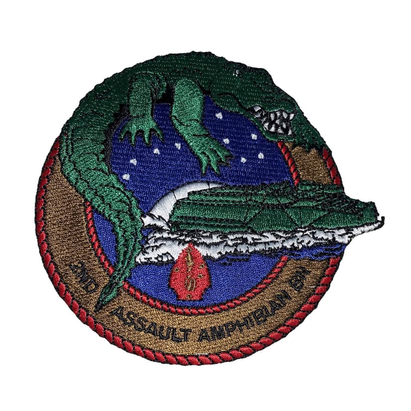 2nd Assault Amphibian Bn Patch – Sew On