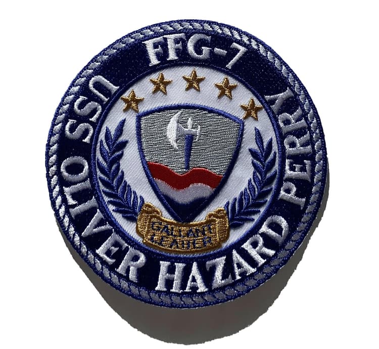 Oliver Hazard Perry FFG-7 Patch – Sew On