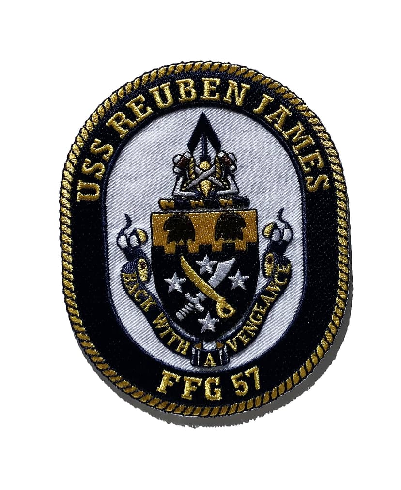 USS REUBEN JAMES FFG-57 Patch – Sew On