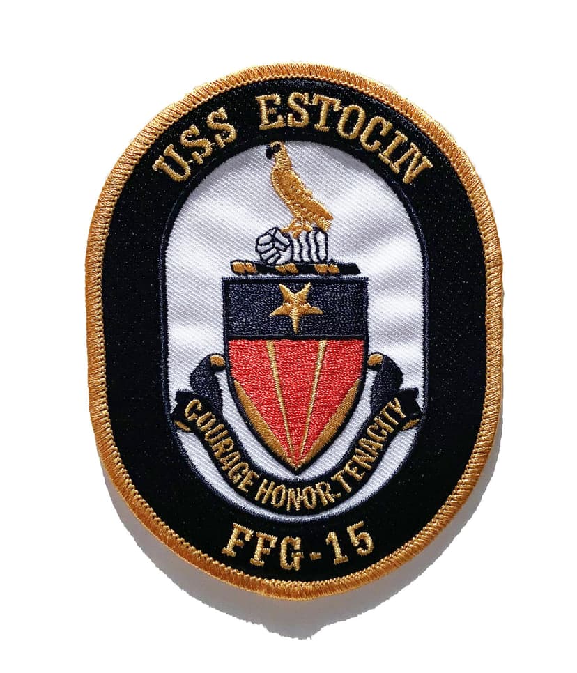 USS ESTOCIN FFG-15 Patch – Sew On