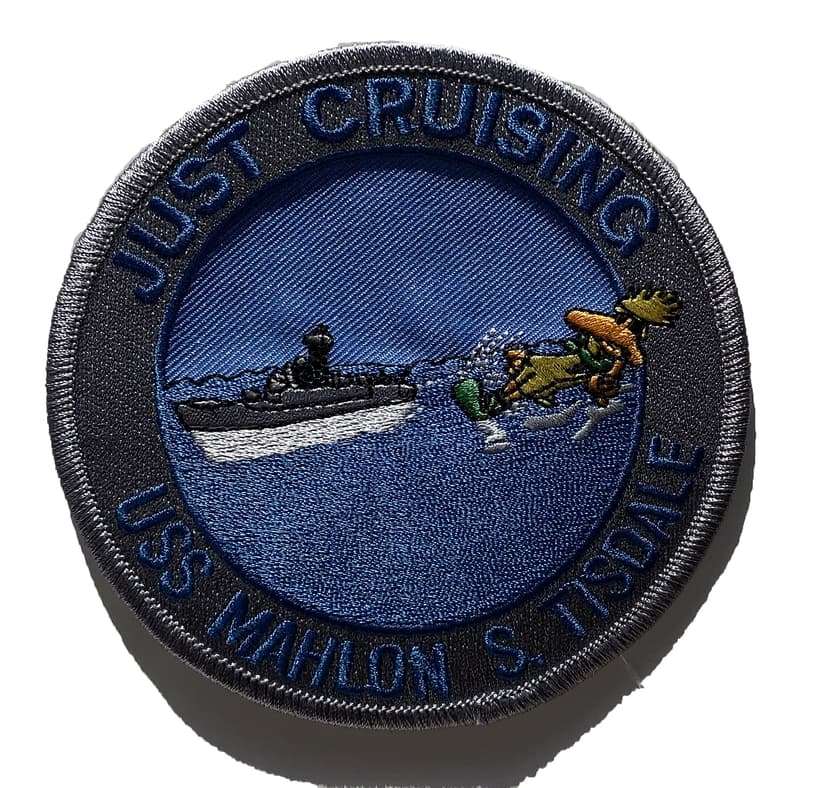 USS Mahlon S. Tisdale FFG-27 Patch – Sew On