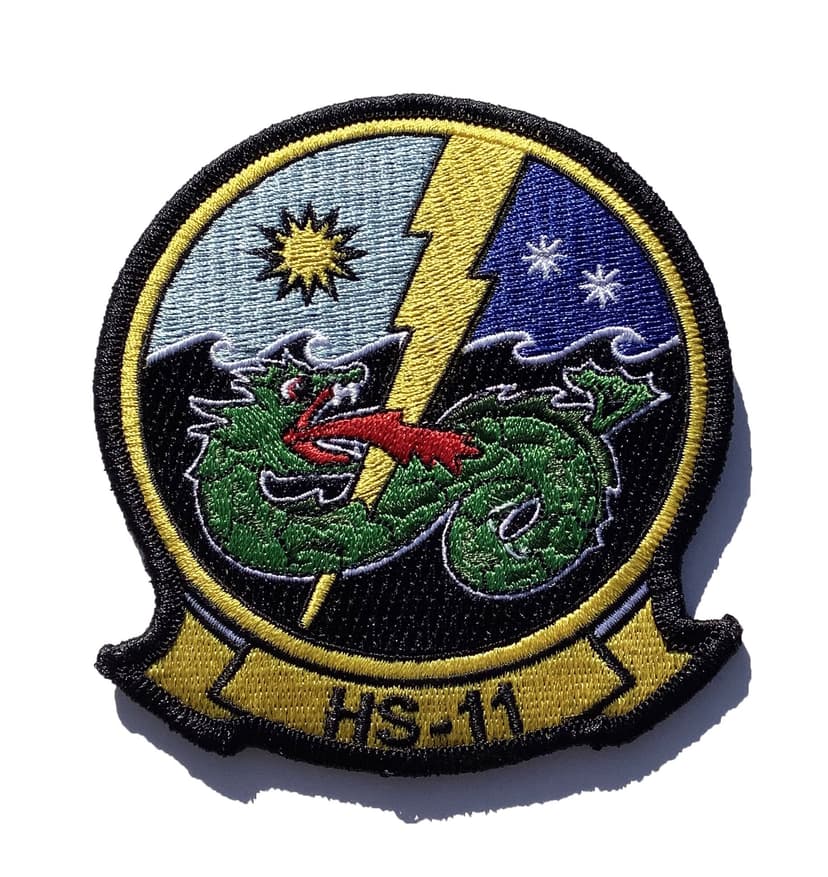 HS-11 Dragonslayers Squadron Patch – Sew On