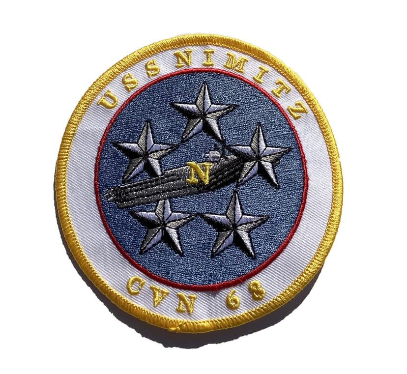 USS Nimitz CVN-68 Patch – Sew On