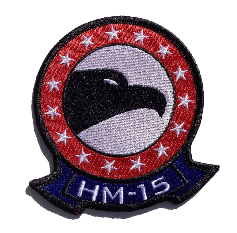 HM-15 Blackhawks Squadron Patch – Sew On