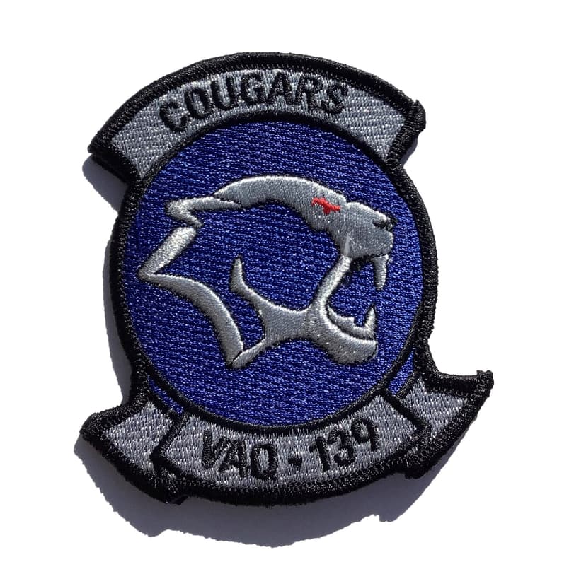 VAQ-139 Cougars Squadron Patch – Sew On