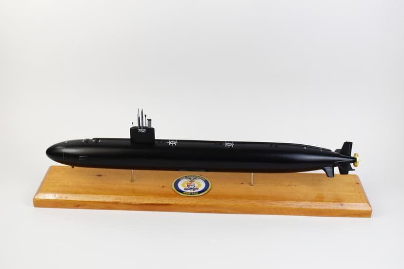 USS Columbus SSN-762 (Black Hull) Submarine Model