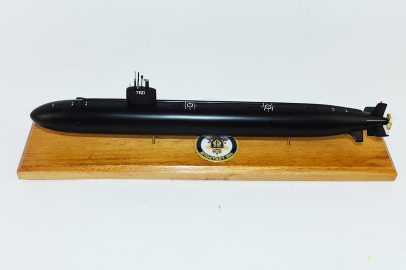 USS Annapolis SSN-760 (Black Hull) Submarine Model