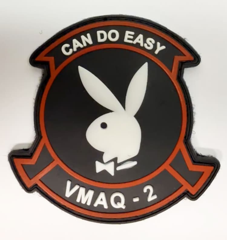 VMAQ-2 PVC Patch -Hook and Loop, 4in