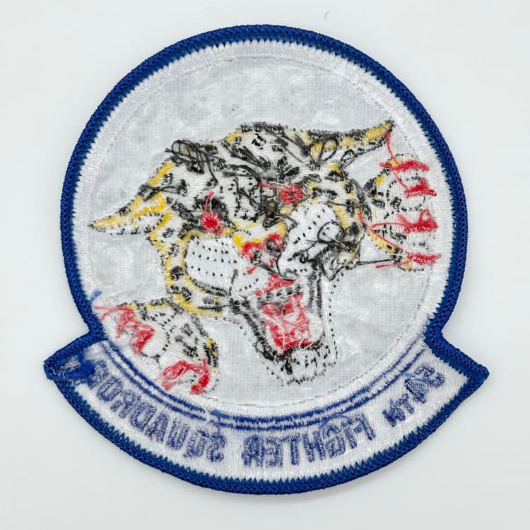 54th Fighter Squadron Patch – Embroidered Insignia, Iron-On