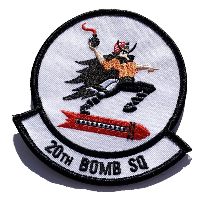 20th Bomb Squadron Patch – Sew On