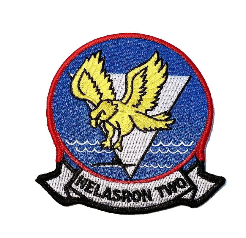 HS-2 Golden Falcons Squadron Patch – Sew On